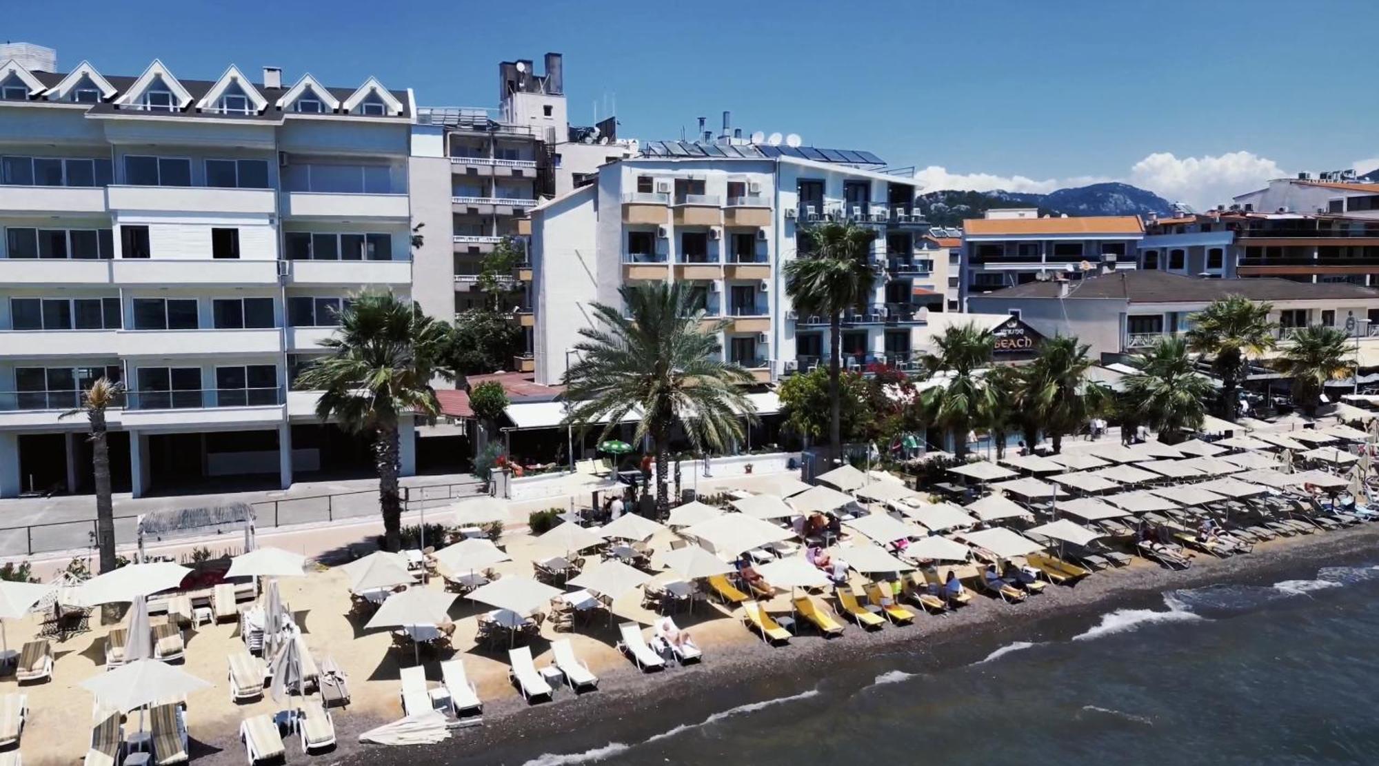 Reis Beach Hotel Marmaris Bagian luar foto