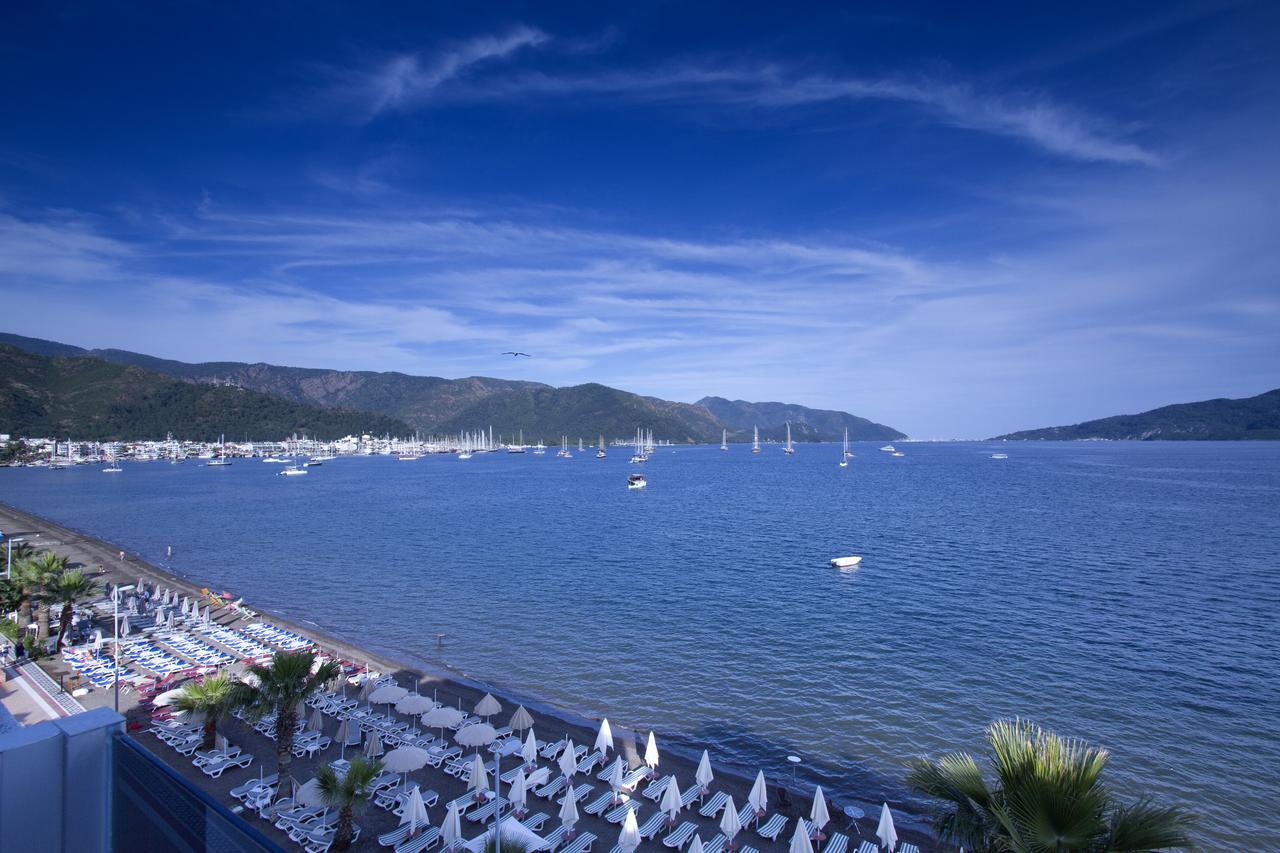 Reis Beach Hotel Marmaris Bagian luar foto