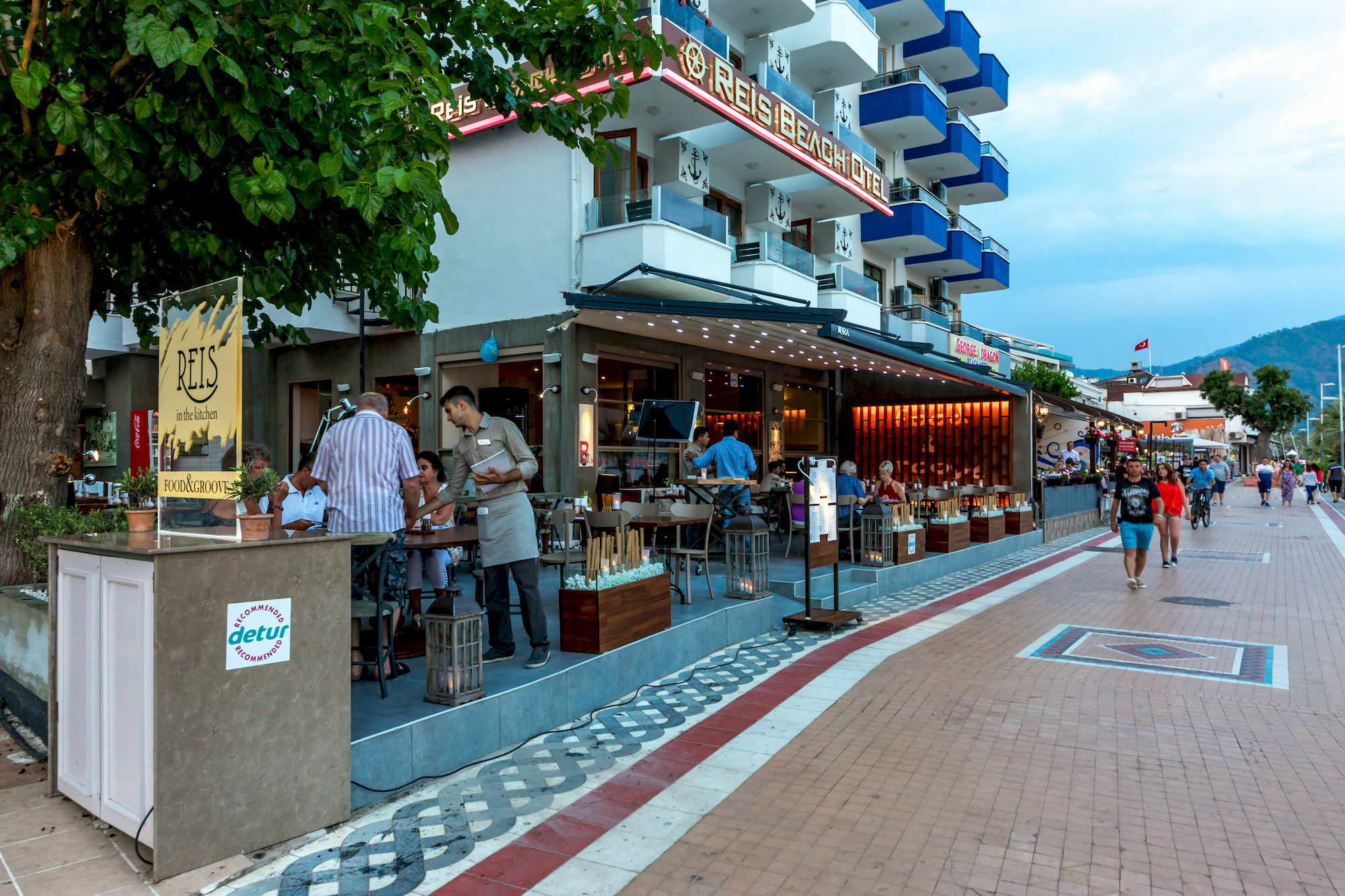 Reis Beach Hotel Marmaris Bagian luar foto