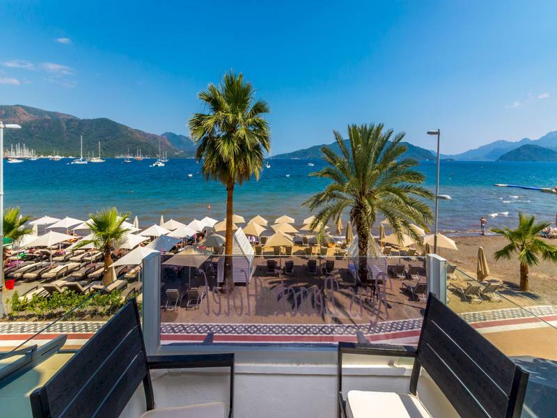 Reis Beach Hotel Marmaris Bagian luar foto